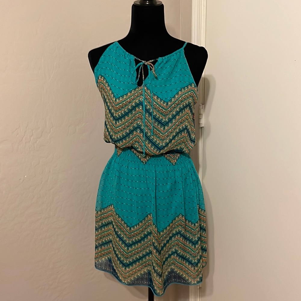 Southwestern pattern dress